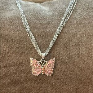 Beautiful Butterfly Necklace